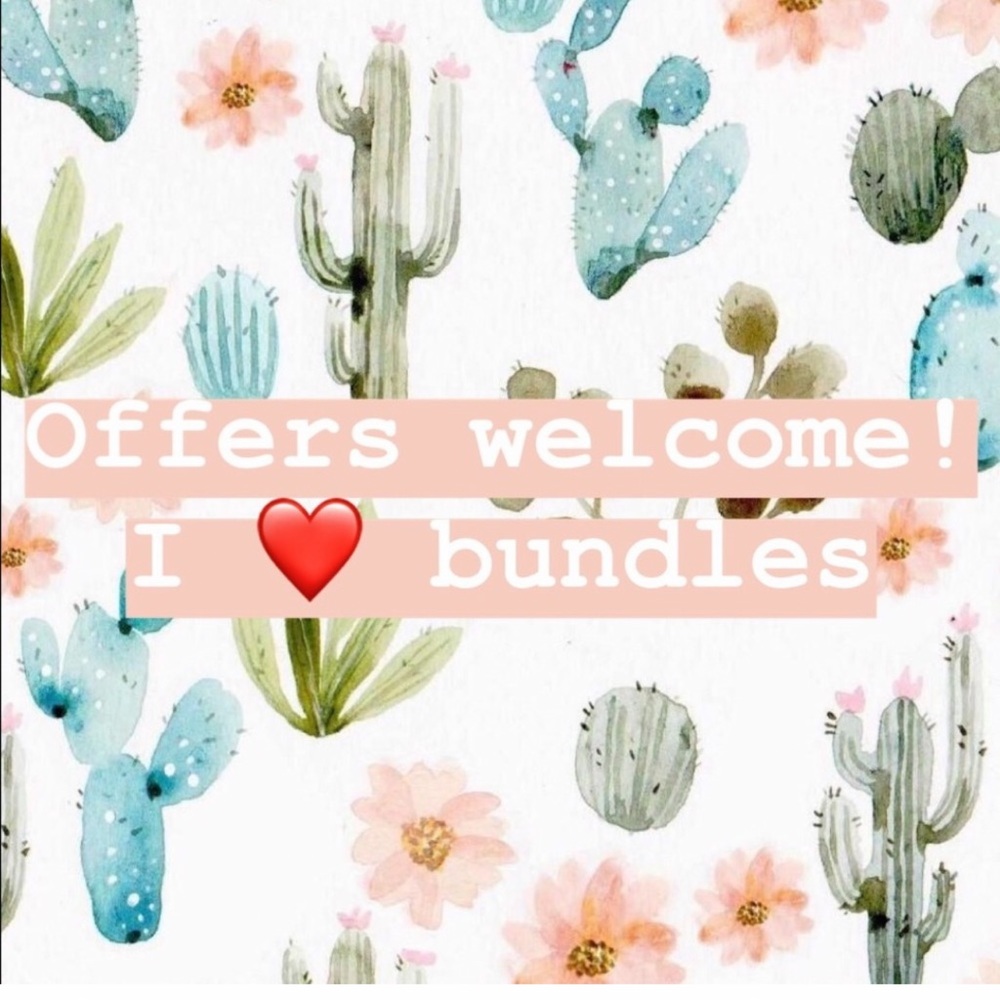 ❤️Feel free to send offers! Bundle and save! I ship same day or next!